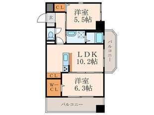 ジュピタ－の物件間取画像